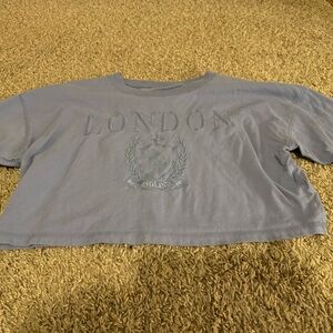XS London crop top, Aeropostale, light purple